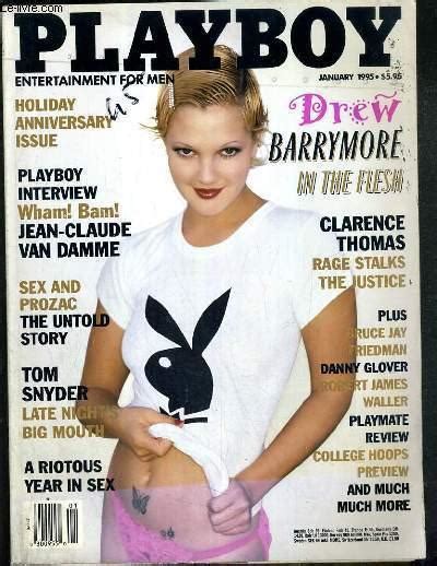 drew barrymore playboy photos